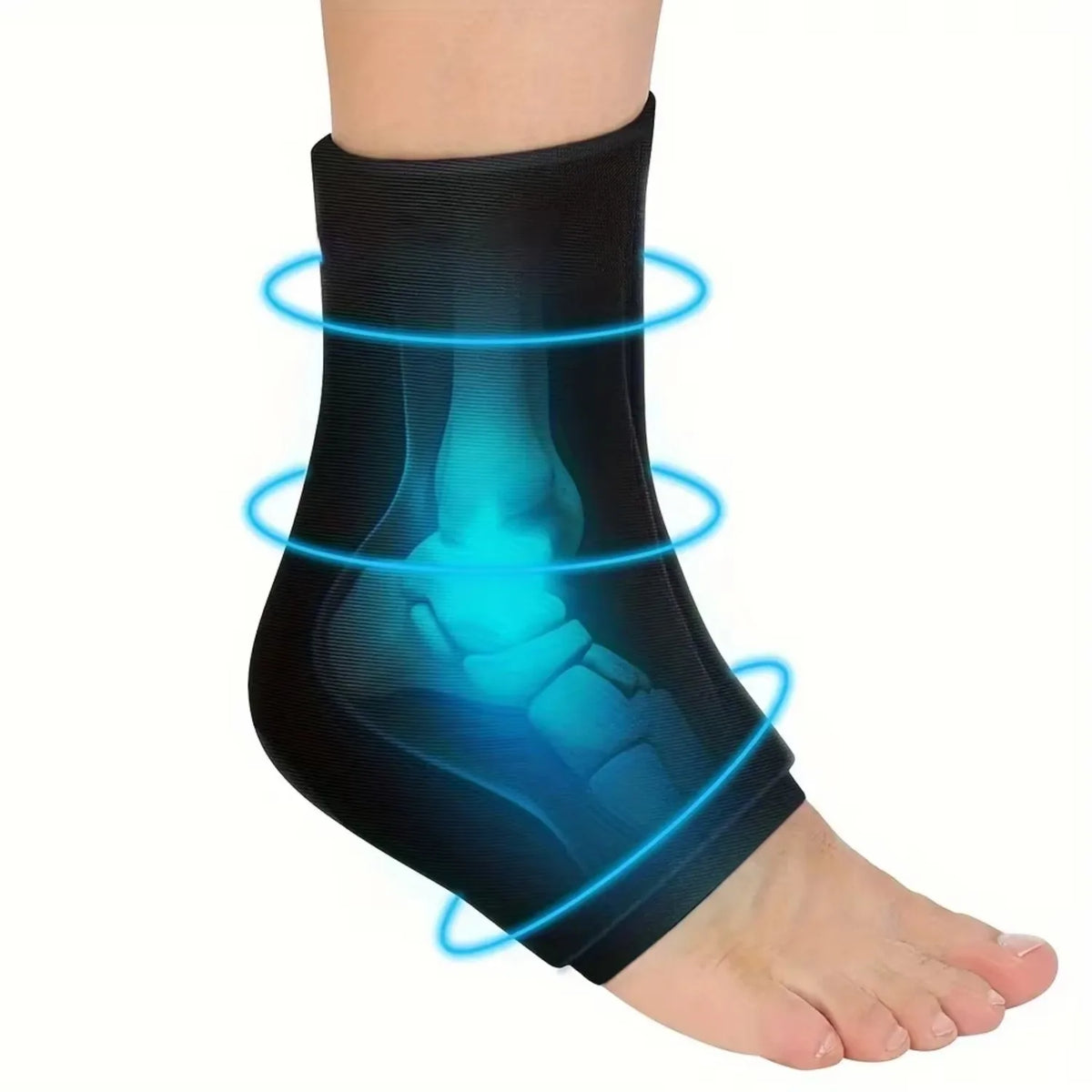 Reusable Ankle & Foot Ice Pack Wrap – Hot Cold Compress Cold & Hot Wrap PLUSH