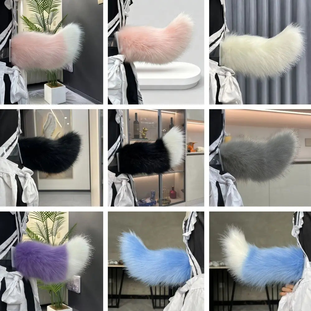 Electric Moving Cosplay Tail – Remote Control, USB Rechargeable Fur Cosplay Costume Tail PLUSH