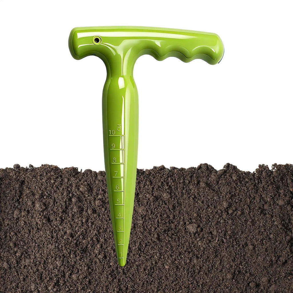 Dibbler Gardening Tool – Seedling Transplanter & Hole Punch Dibbler Garden Tool PLUSH