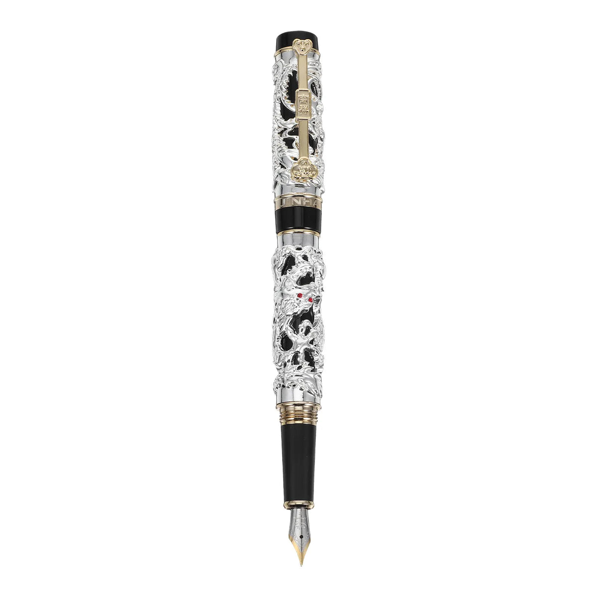 Dragon Phoenix Zinc Alloy Fountain Pen – Vintage Calligraphy Fountain Pen PLUSH