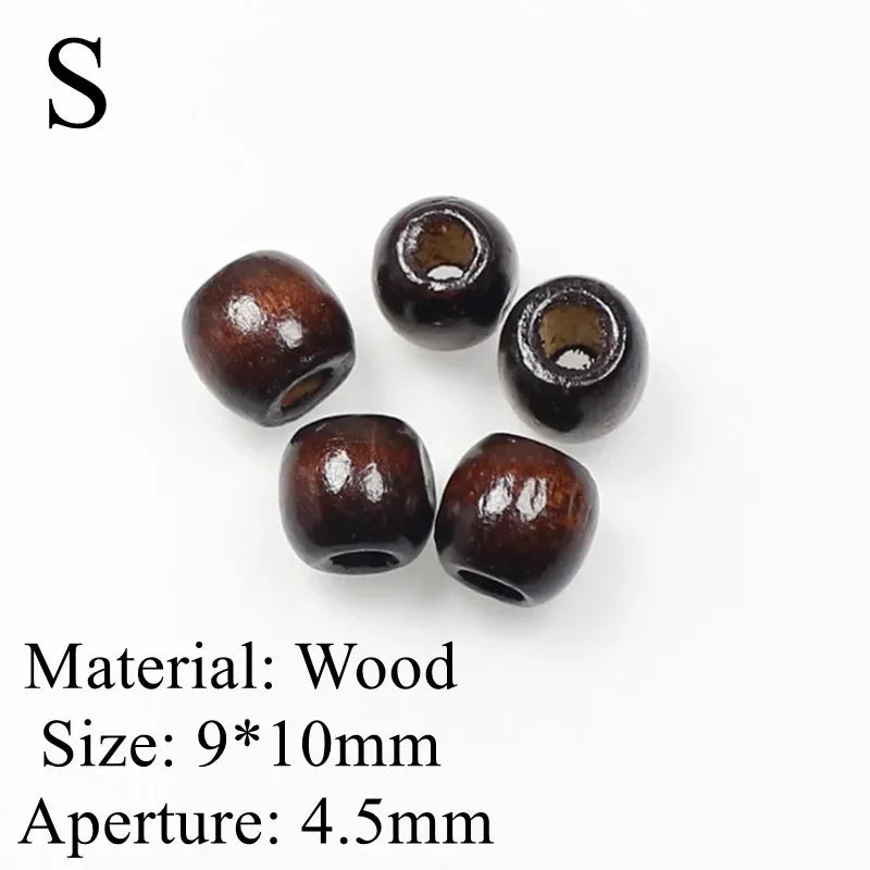 Metal Hair Rings Braid Dreadlock Hoop Clips 50–200pcs Bulk Hair Braid Rings PLUSH 50pcs NO.43