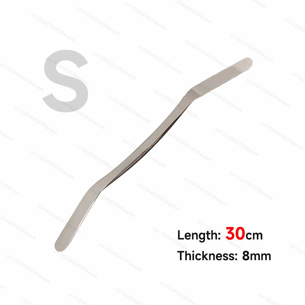 Stainless Steel Fascia Guasha Scraping Tool – Back & Body Fascia Scraping Tool PLUSH S 30cm 8mm