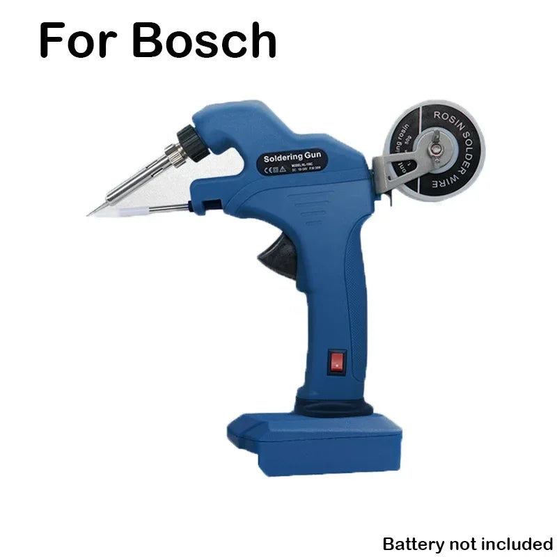 ZWINCKY Cordless Soldering Iron Gun for 18V Li-Ion Battery Cordless Soldering Iron PLUSH For Bosch China Mainland