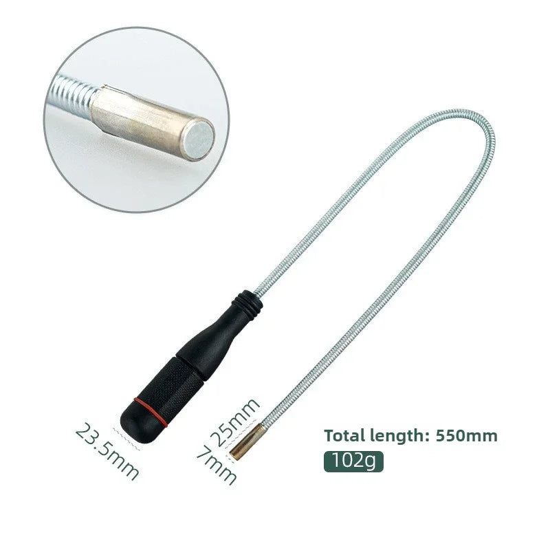 Telescopic Magnetic Pickup Tool – Extendable Magnet Pen Magnetic Pickup Tool PLUSH Flexible Type