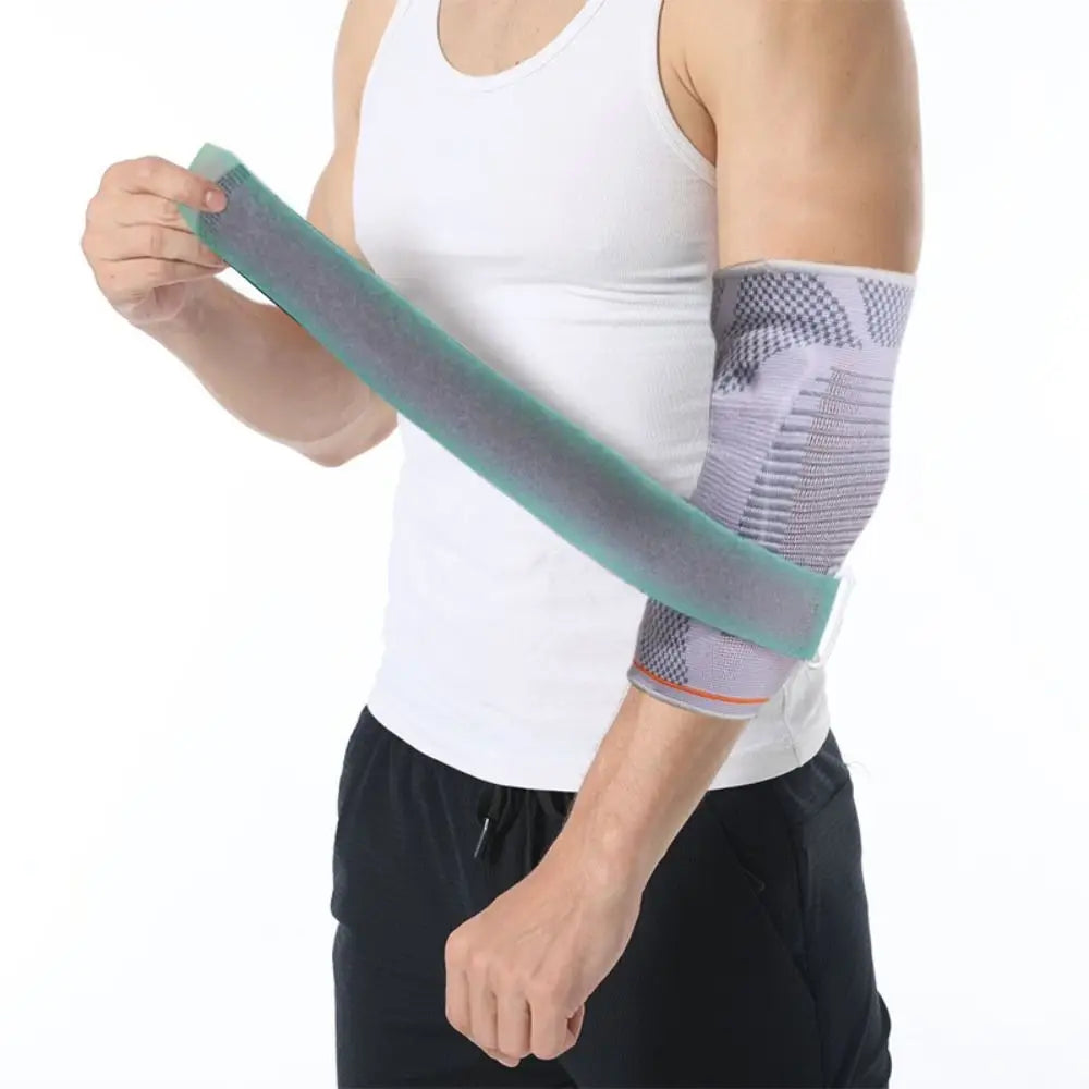 Adjustable Compression Elbow Brace with Strap – Sports Support Elbow Support Brace PLUSH