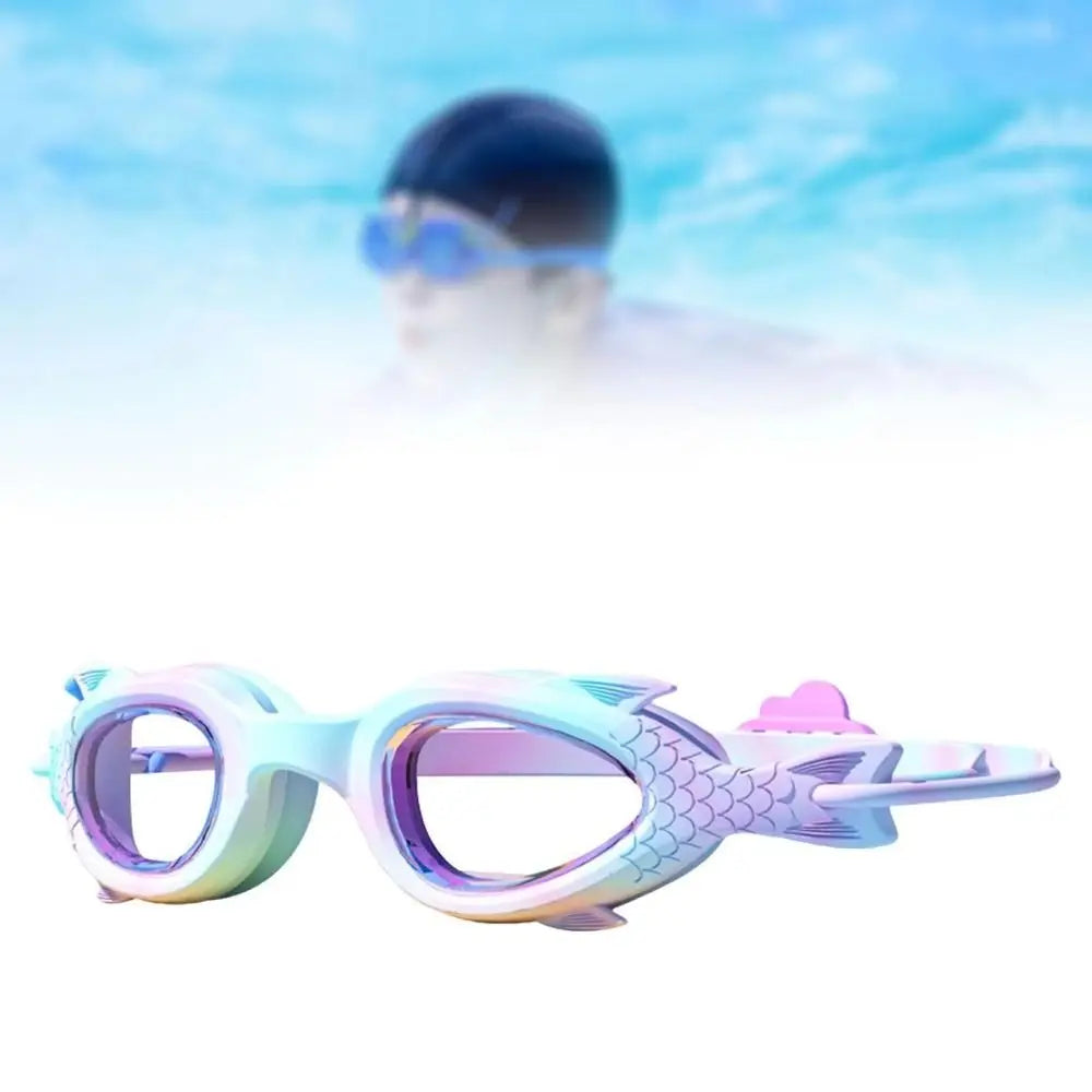 Kids Anti-Fog Swimming Goggles – HD Clear Waterproof Silicone Kids Swimming Goggles PLUSH
