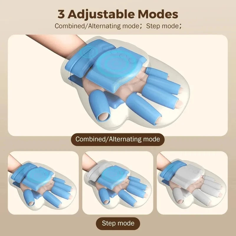 Electric Hand Massager – Airbag Compression, Heat & 3 Modes Hand Massager PLUSH