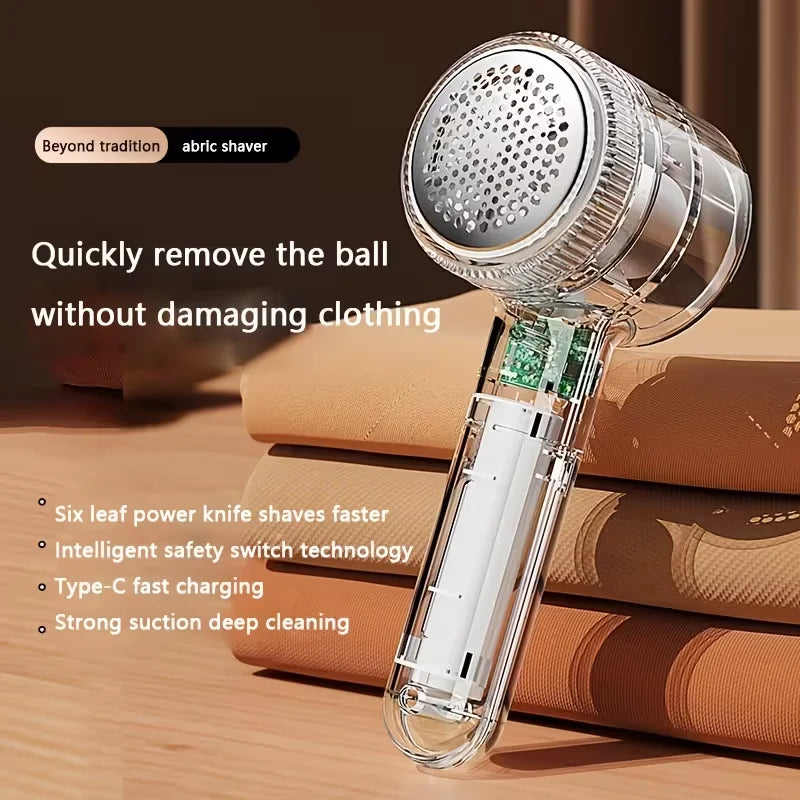 USB Rechargeable Fabric Shaver & Lint Remover | PLUSH Fabric Shaver PLUSH