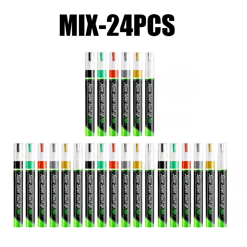 Pet Tombstone Touch-Up Paint Pen – Waterproof Metal Lettering Touch-Up Paint Pen PLUSH MIX 24PCS