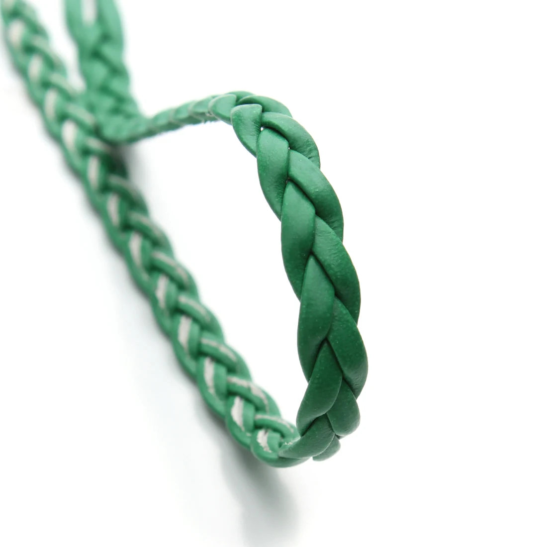 10 Yards 5mm PU Leather Braided Woven Cord – DIY Jewelry Jewelry Making Cord PLUSH Green