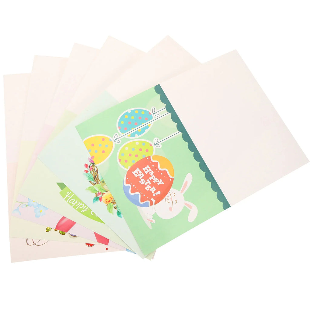 Easter Greeting Cards with Envelopes – 2 Sets, 12 Premium Cards Easter Greeting Cards PLUSH