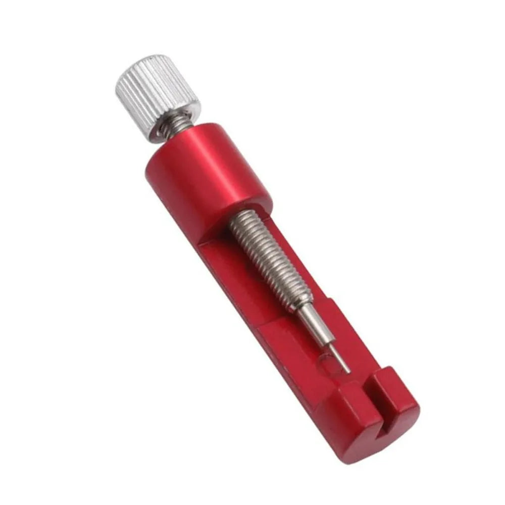 Watch Band Link Pin Tool – Stainless Steel Adjuster Watch Repair Tool PLUSH Red