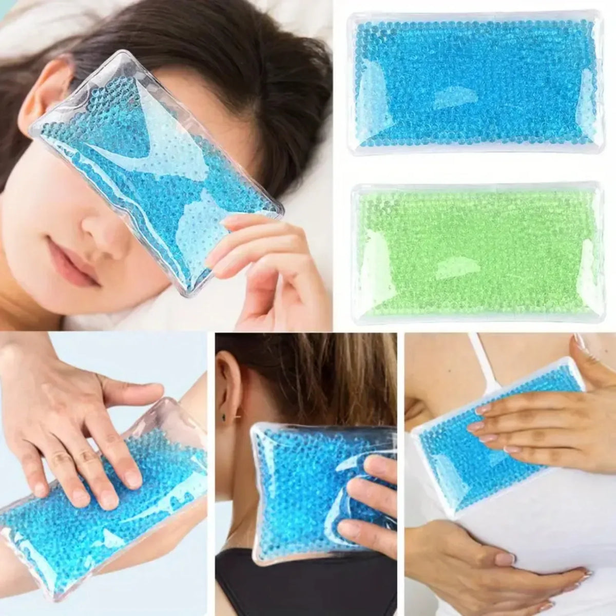 Reusable Gel Ice Pack – Flexible Hot & Cold Compress Wrap Hot Cold Compress PLUSH
