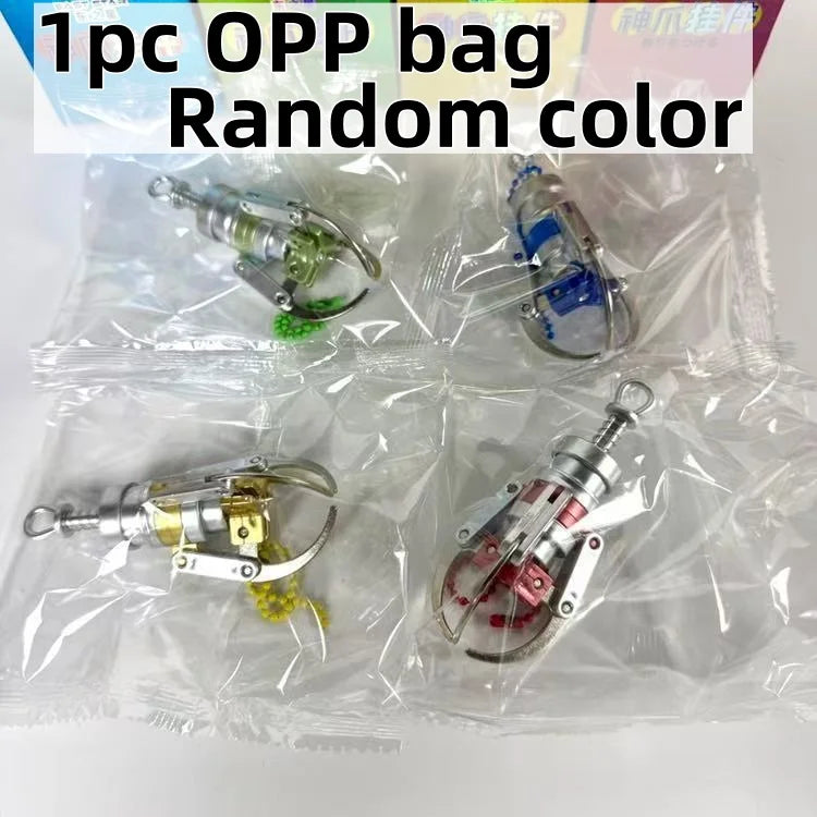 Mini Claw Machine Keychain – Fidget Toy & Backpack Charm Novelty Keychain Toy PLUSH 1pc OPP bag Random