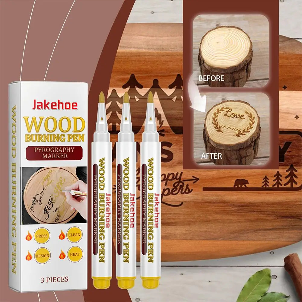 Wood Burning Pen – Fine Tip Pyrography Pen for DIY Art Pyrography Pen PLUSH