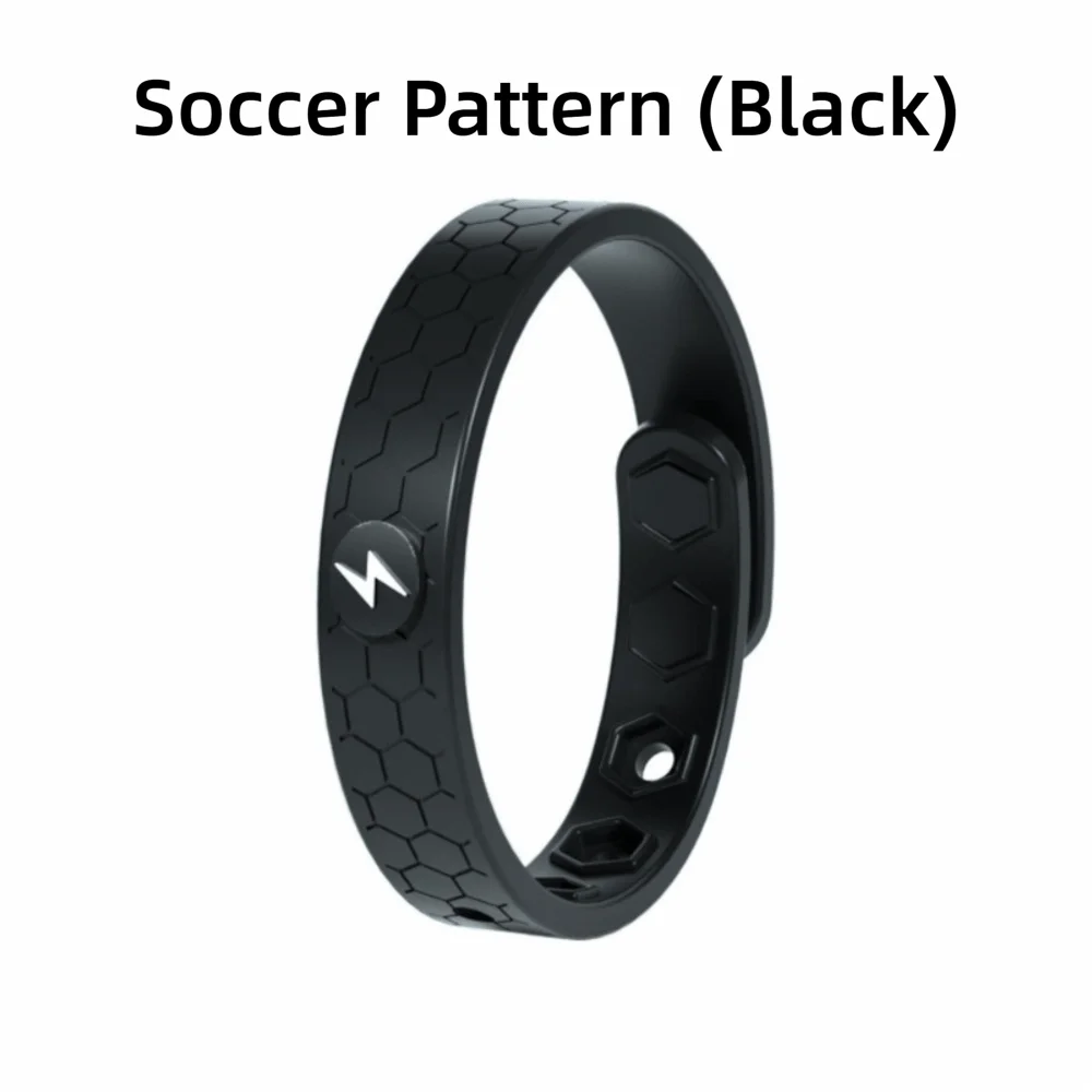 Antistatic Silicone Wrist Bracelet – Adjustable & Waterproof Antistatic Wrist Bracelet PLUSH Soccer Pattern 1