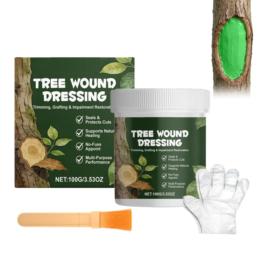 Grafting Tree Sealer Pruning Cut Paste 100g with Brush Tree Pruning Sealer PLUSH