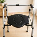 Contoured Walker Cushion with Strap – Leather Foam Seat Pad Walker Seat Cushion PLUSH BasicWAccessHole