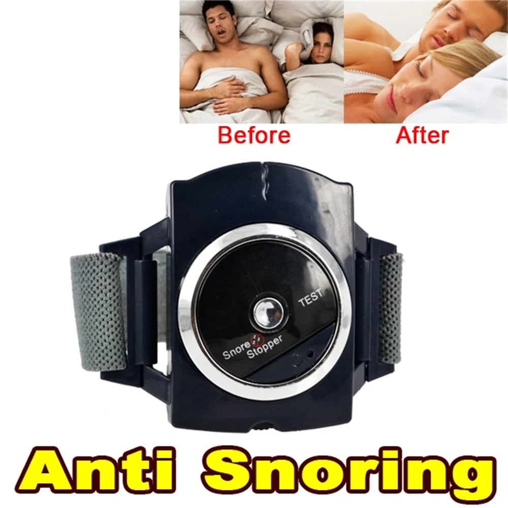 Anti-Snore Biosensor Wristband | Auto Sleep Aid Device Sleep Aid Wristband PLUSH
