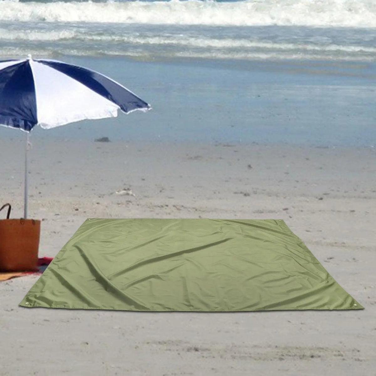 Waterproof Camping Tarp Ground Mat – Tent Footprint & Sunshade Camping Tarp Mat PLUSH Green 2