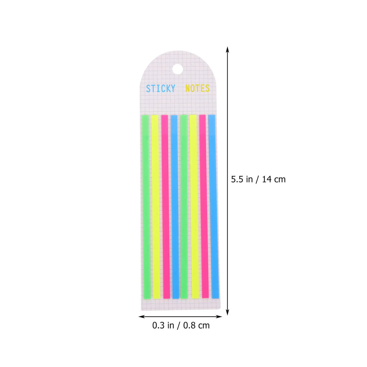 Transparent Highlighter Strips – 4-Book Reading Page Markers Set Page Marker Tabs PLUSH