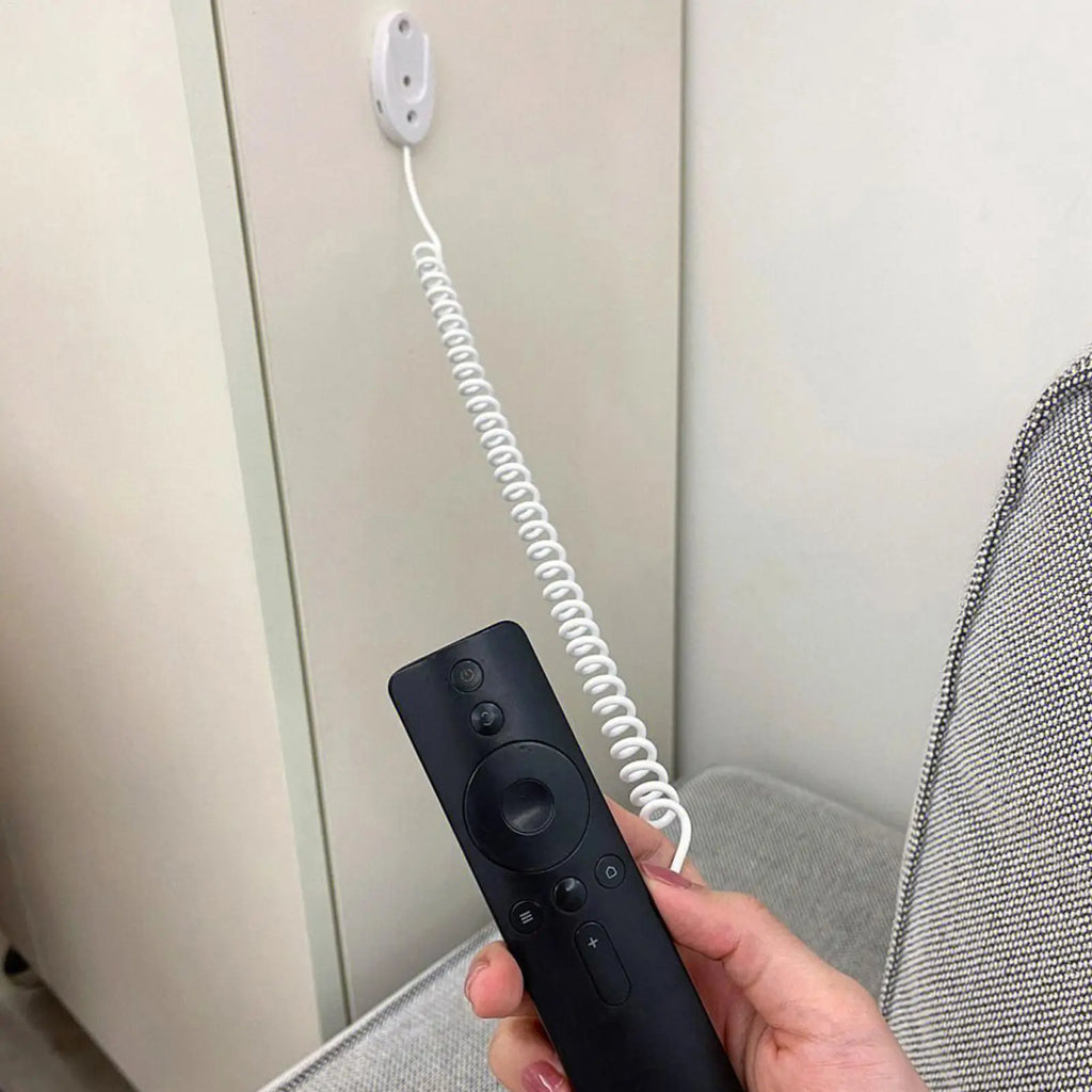Retractable Remote Control Tether Anti-Lost Rope & Hook Remote Control Tether PLUSH
