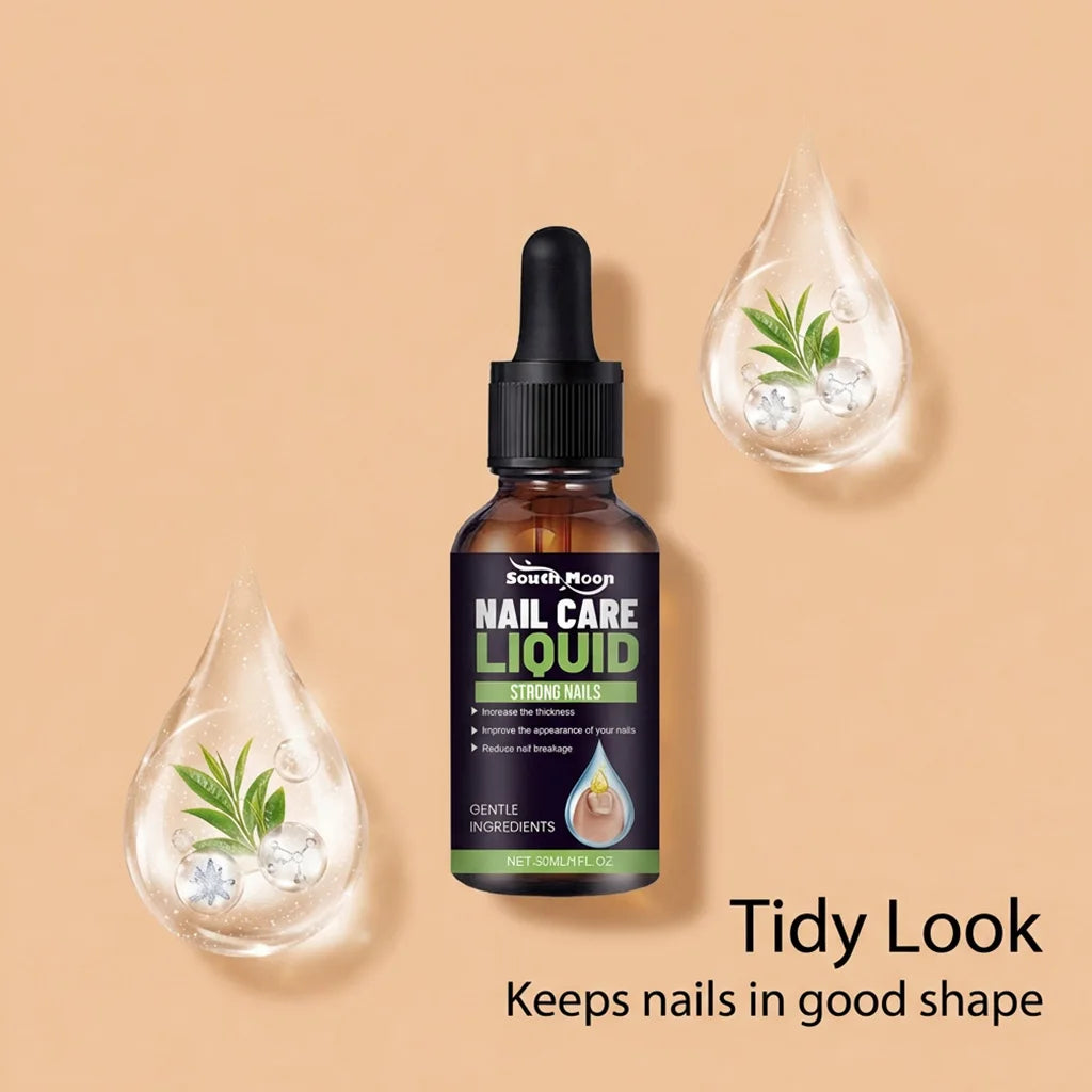 South Moon Tea Oil Nail Serum – Nourish & Strengthen 30ml Nail Care Serum PLUSH