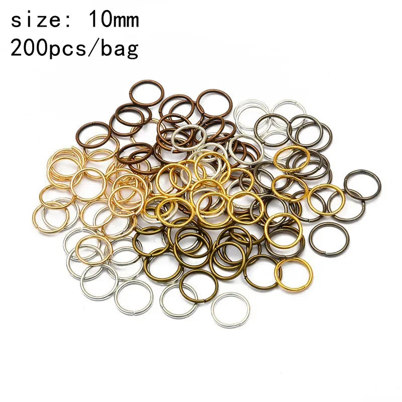 Dreadlock Beads & Braid Cuffs – 50–200pcs Micro Hair Rings