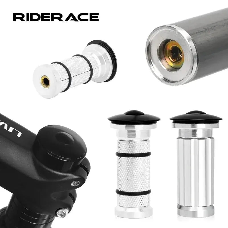 Bike Headset Expander Star Nut Top Cap 1-1/8" Fork 22-25mm Bike Headset Hardware PLUSH