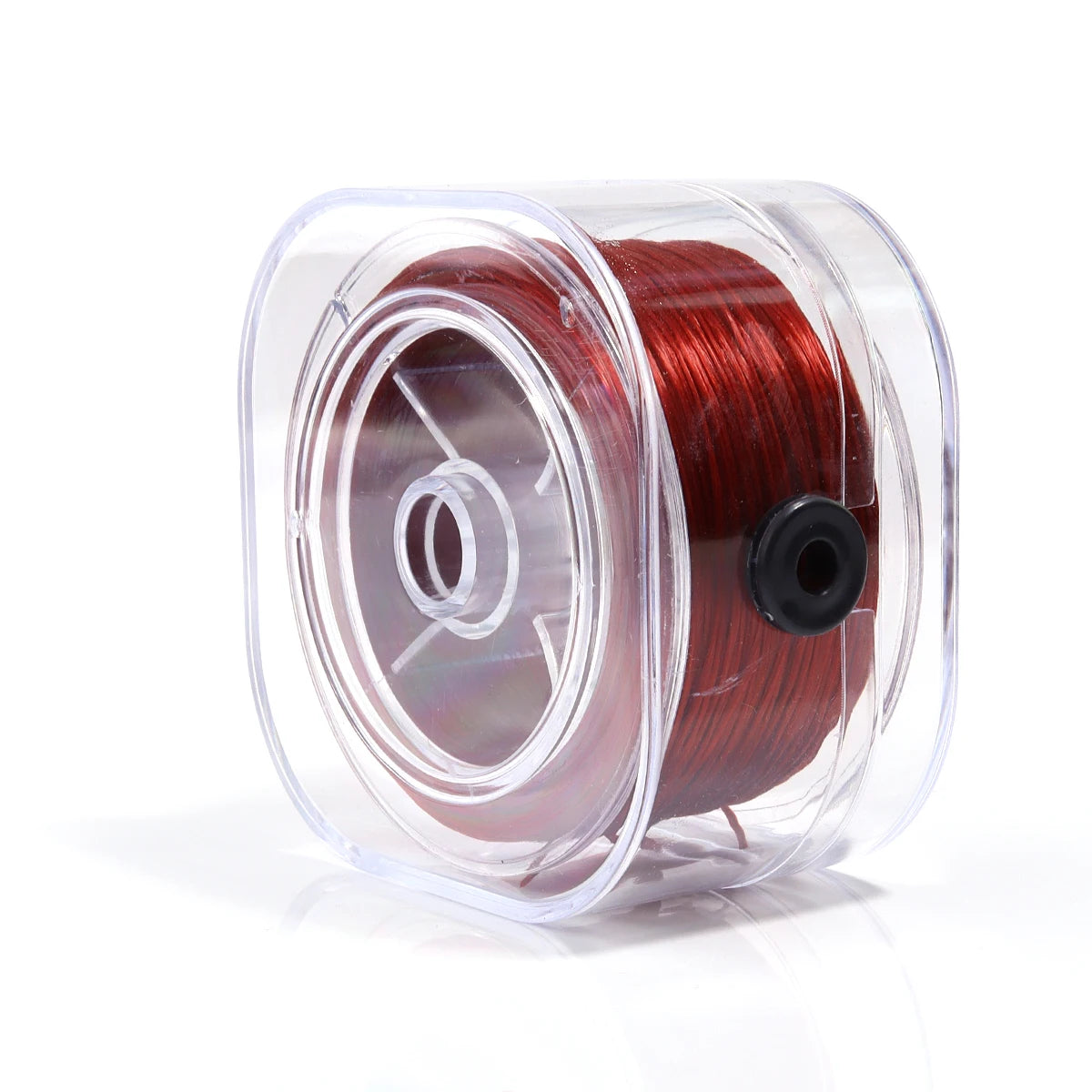 90m Flat Elastic Cord 0.8mm Stretch Thread – DIY Jewelry Making Elastic Beading Cord PLUSH maroon
