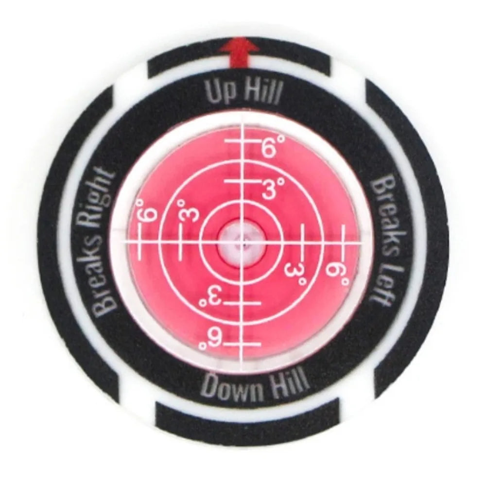 Golf Green Slope Leveler & Ball Marker Spirit Level Tool Golf Training Aid PLUSH Style 8