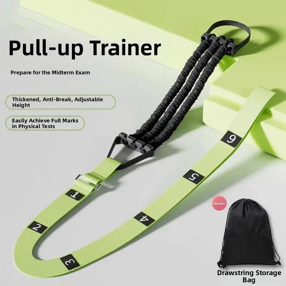 Adjustable Pull Up Assistance Band – Strength & Stretch Strap Resistance Training Band PLUSH