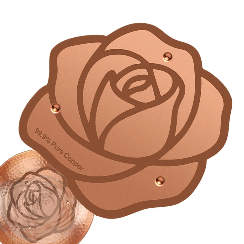 Copper Bird Bath Purification Disc – Triple-Point Support Bird Bath Disc PLUSH