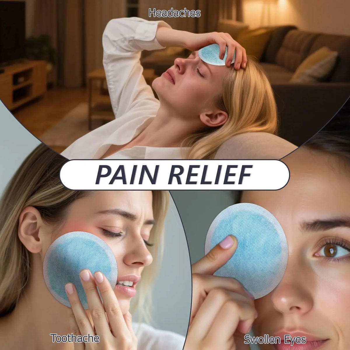 Reusable Gel Ice Pack – Hot & Cold Compress with Cloth Backing Hot Cold Gel Pack PLUSH