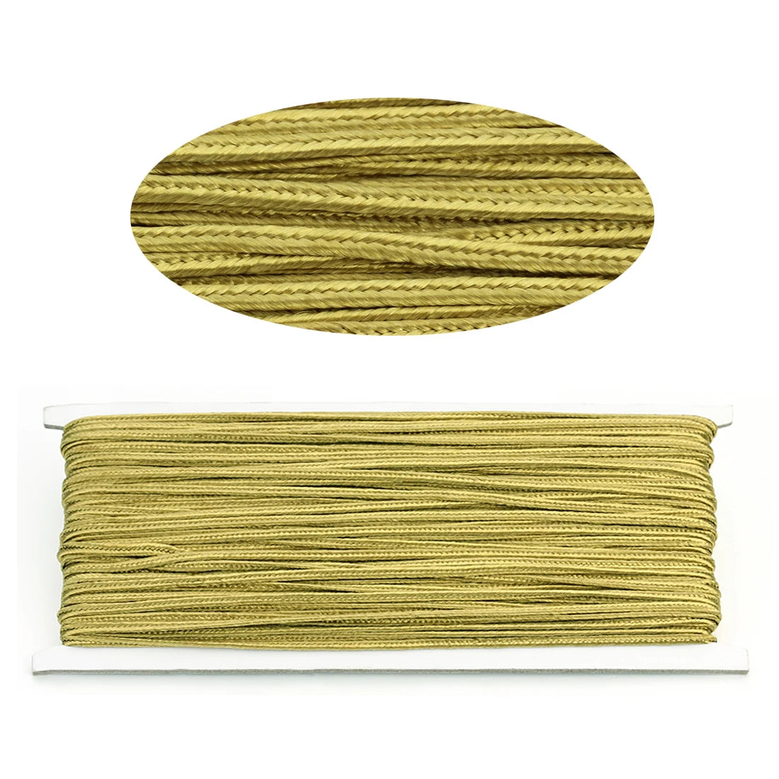 30 Yards Soutache Braided Cord 3mm – Multicolor DIY Jewelry Braided Jewelry Cord PLUSH Earthy Yellow
