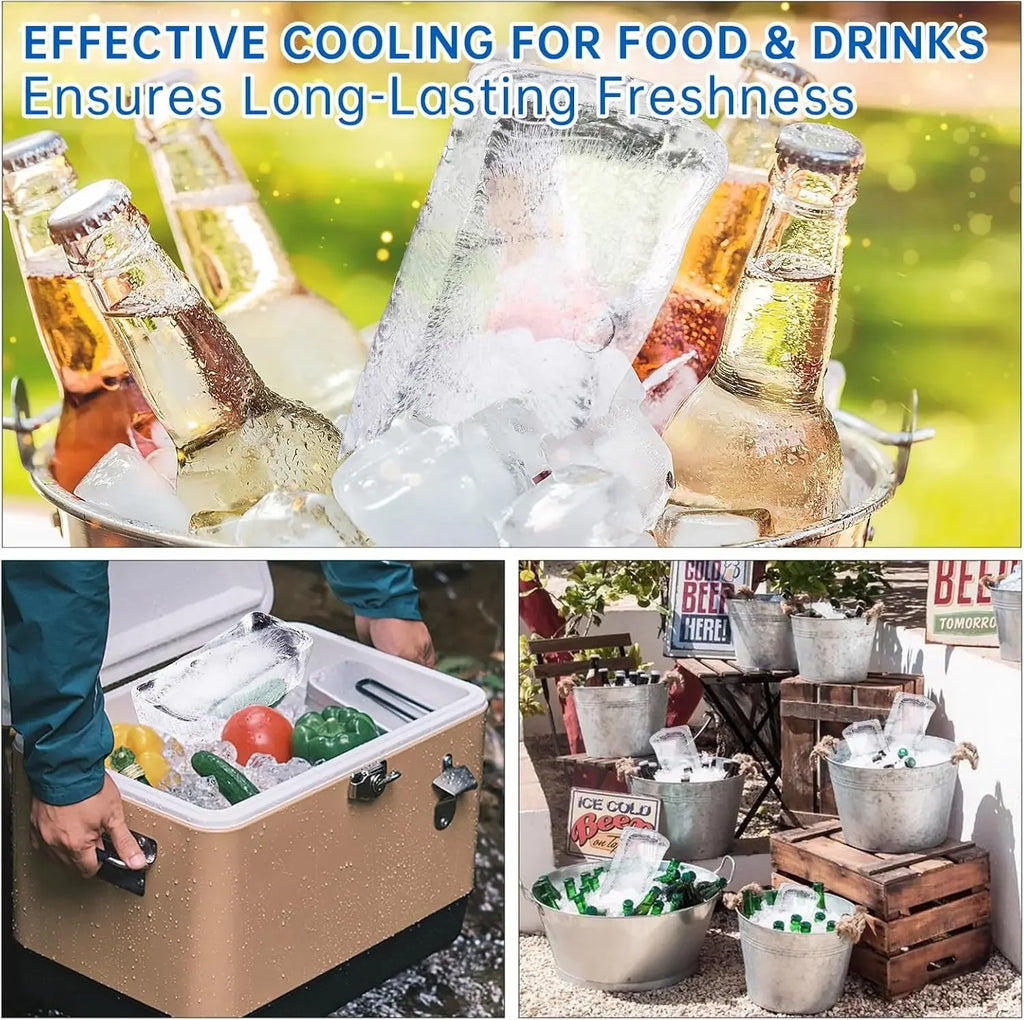 Oversized Silicone Ice Cube Mold – Large Block Ice Tray Silicone Ice Mold PLUSH