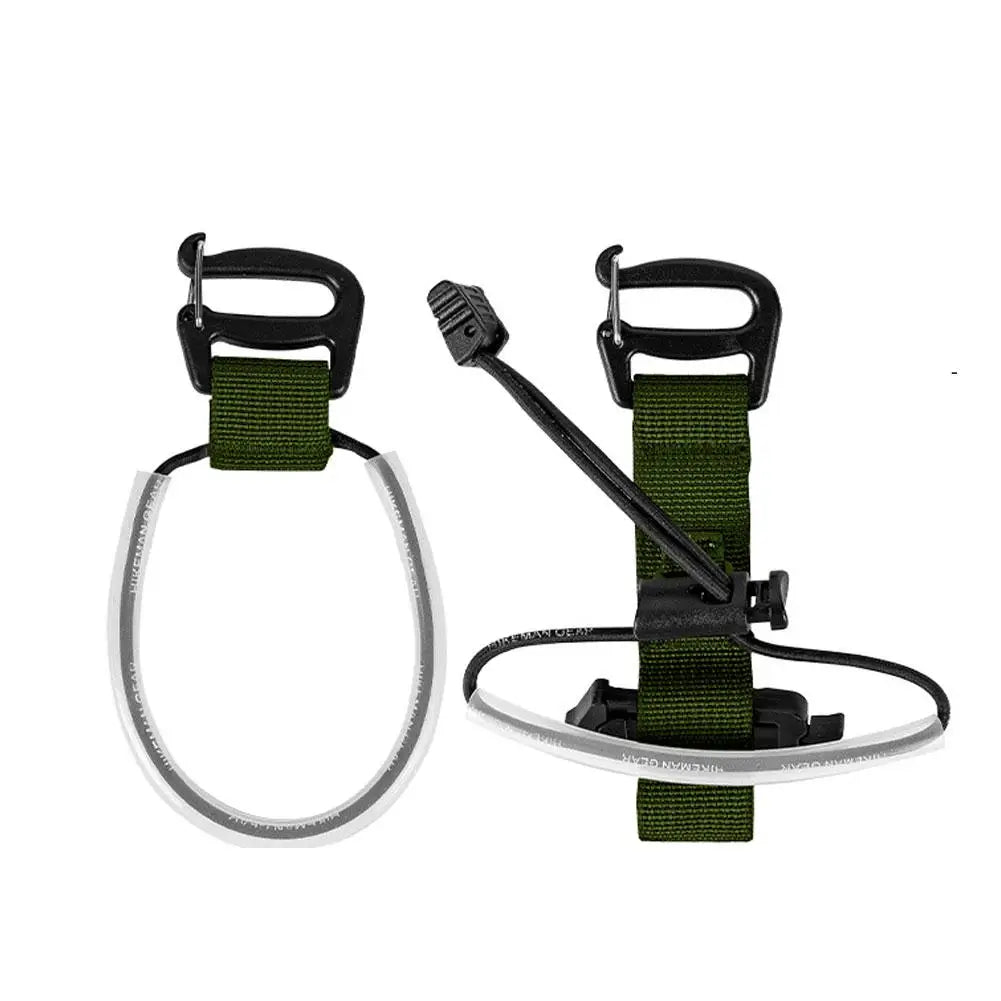 Trekking Pole Holder Strap – Hands-Free Backpack Organizer Hiking Pole Strap PLUSH B