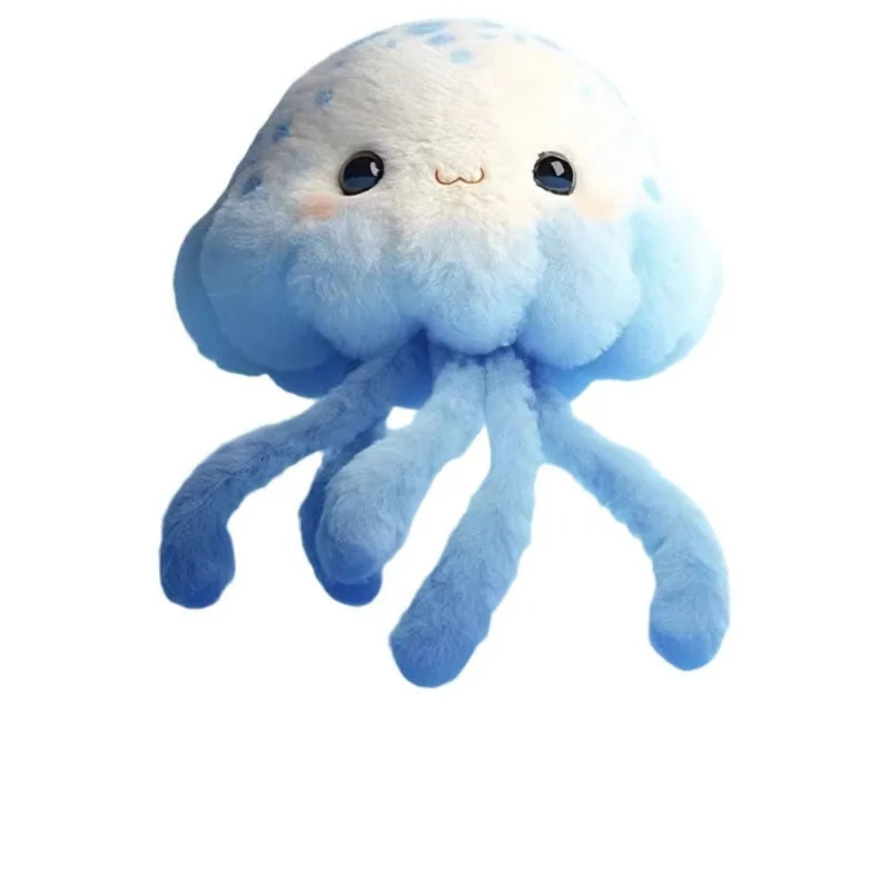 Jellyfish Plush Keychain Hanging Toy – Cute Stuffed Bag Charm Plush Keychain Charm PLUSH