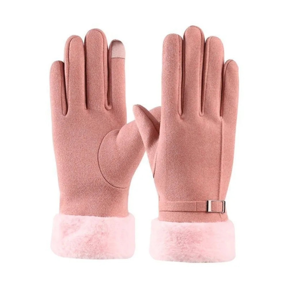 Women's Winter Touchscreen Gloves – Warm Windproof Mittens Winter Touchscreen Gloves PLUSH