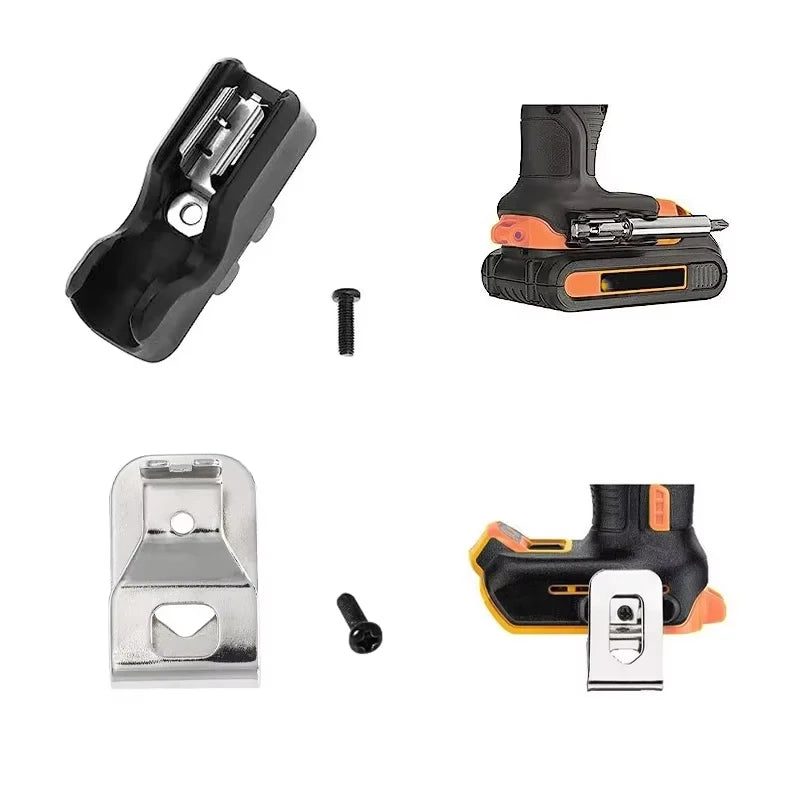 Spring Kit Belt Clip & Bit Holder for DeWalt 20V MAX Tools Power Tool Accessory PLUSH