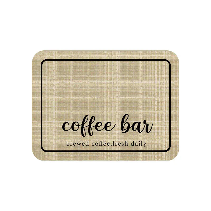Diatom Mud Coffee Machine Mat – Water Absorbing Drip Pad Kitchen Drip Mat PLUSH