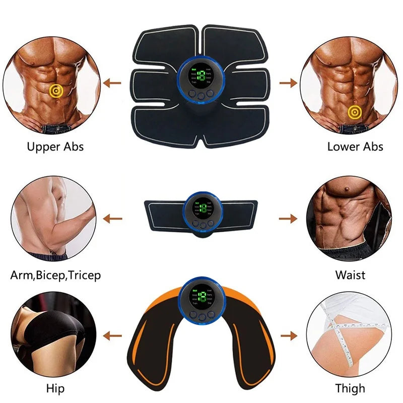CAMMUO EMS Wireless Hip & Ab Muscle Stimulator Trainer EMS Muscle Trainer PLUSH
