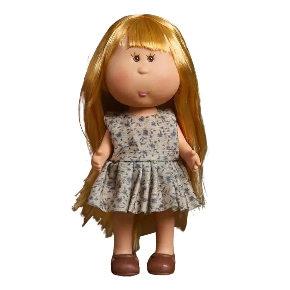 24cm Spanish Vinyl Doll Baby Clothes Set with Shoes & Accessories Doll Clothing Set PLUSH D