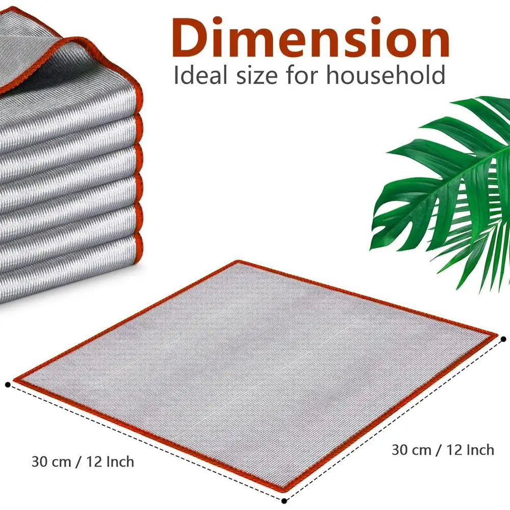 Microfiber Glasses Cleaning Cloth – Streak-Free Lens Cleaner Lens Cleaning Cloth PLUSH 1PC Red