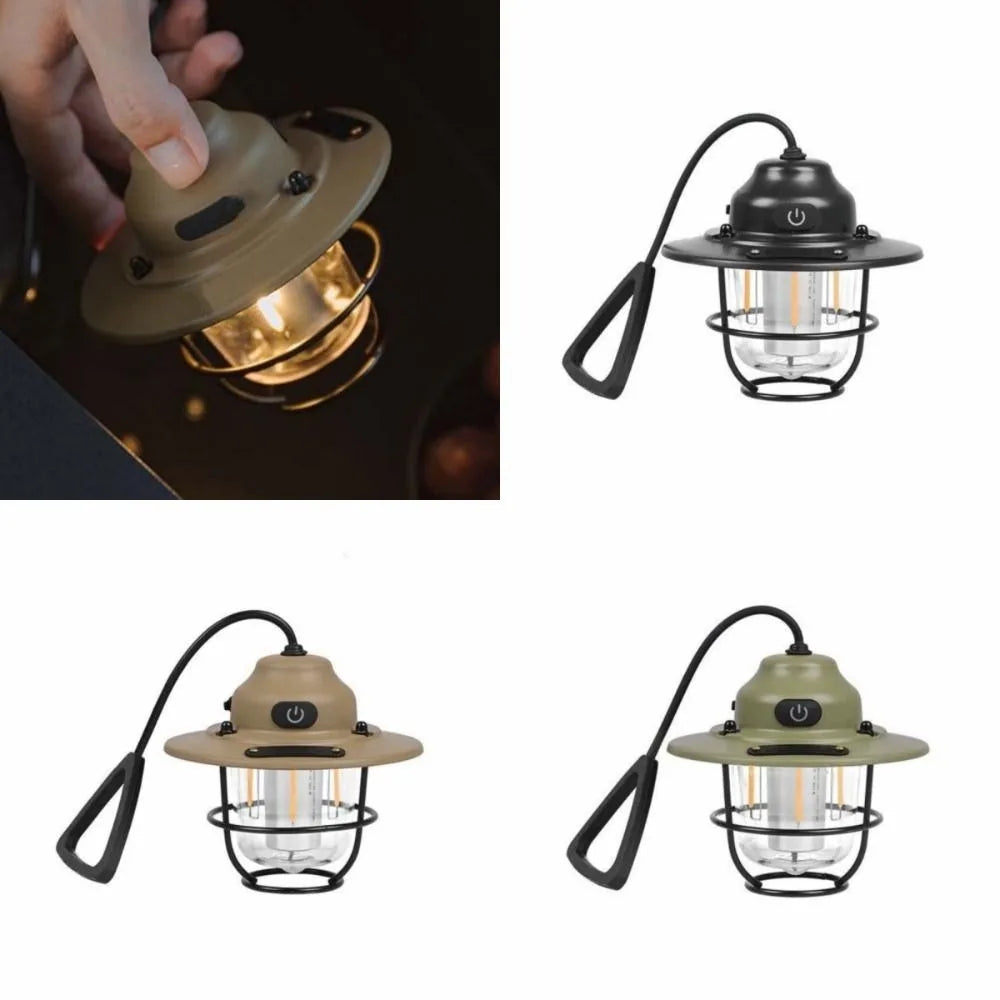 Rechargeable Hanging Camping Lantern – Waterproof Portable LED Camping Lantern PLUSH