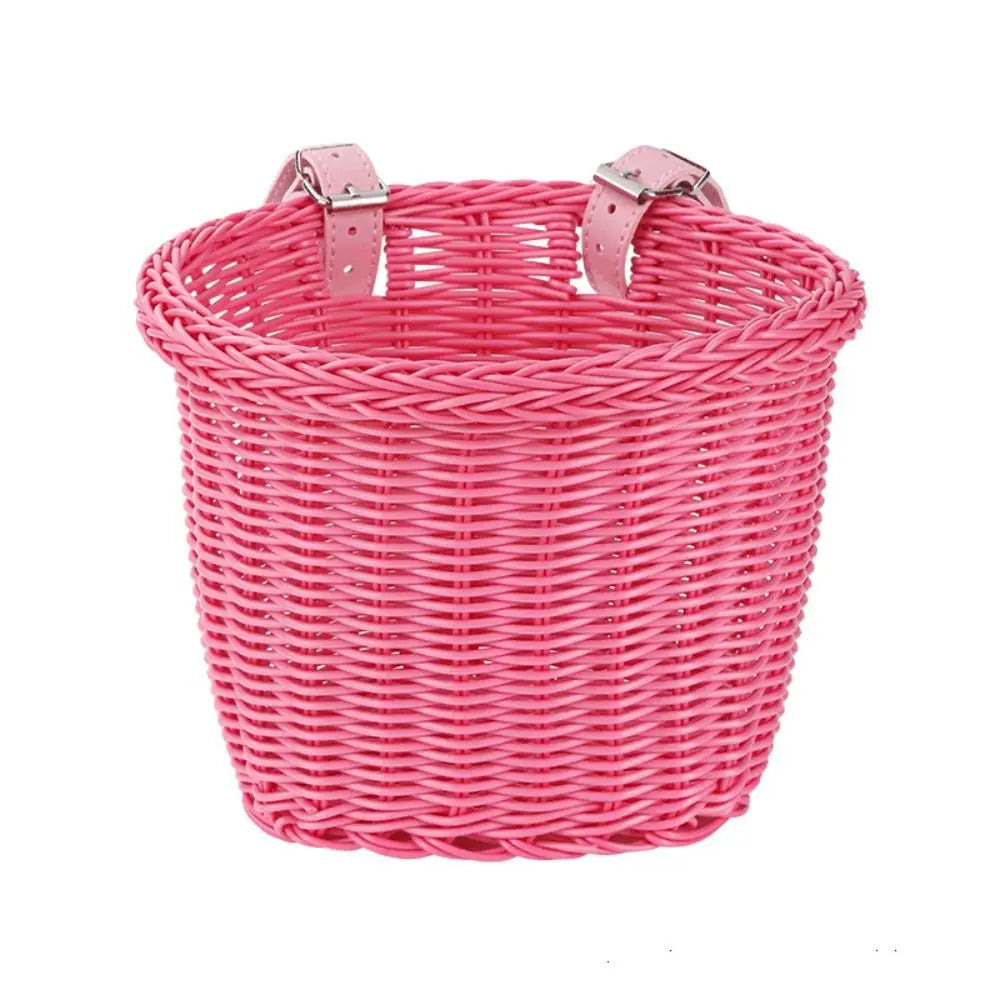 Waterproof Front Handlebar Bicycle Basket | Adjustable Straps Bicycle Handlebar Basket PLUSH