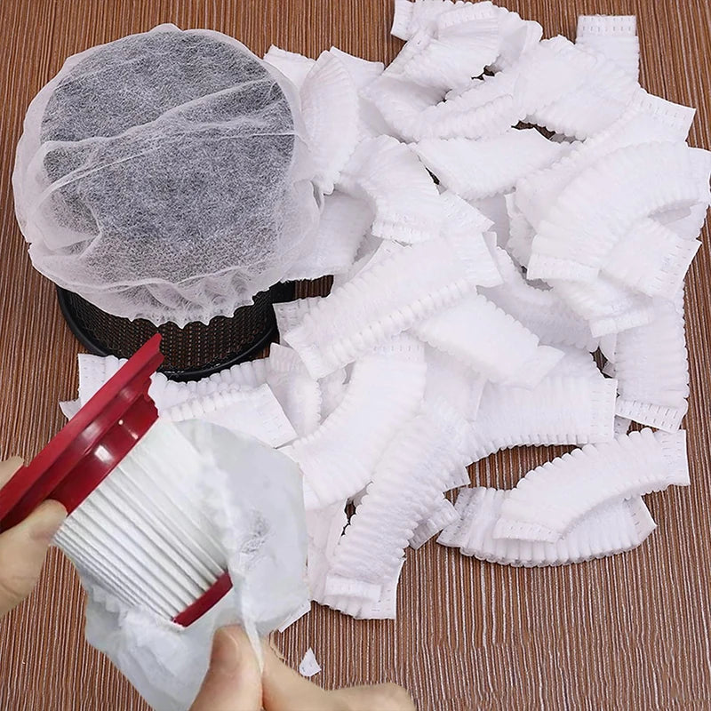 Disposable Vacuum Filter Mesh Pads 100/200/300pcs – Handheld Vacuum Filter Pads PLUSH
