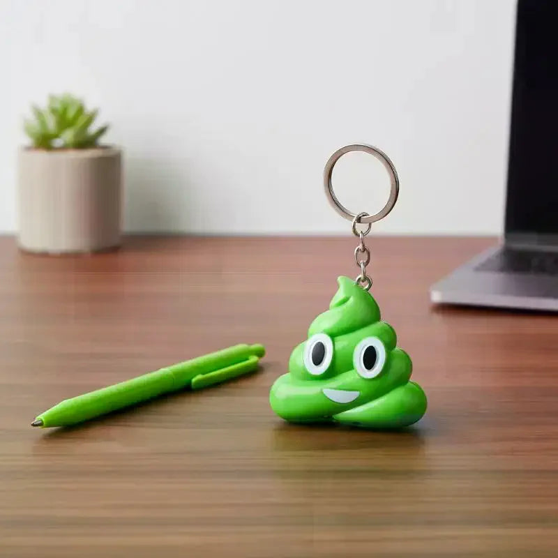 Electric Shock Prank Toy Set – Stapler, Doorbell & Poo Keychain Novelty Prank Toy PLUSH