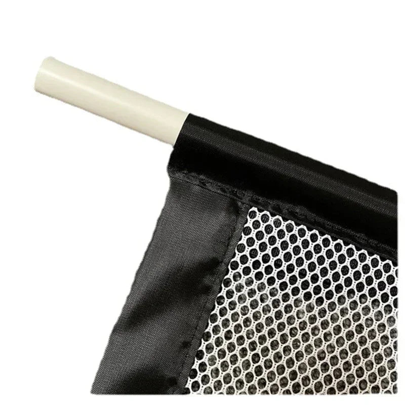 Folding Mesh Dog Gate & Pet Playpen – Stair & Doorway Barrier Dog Safety Gate PLUSH