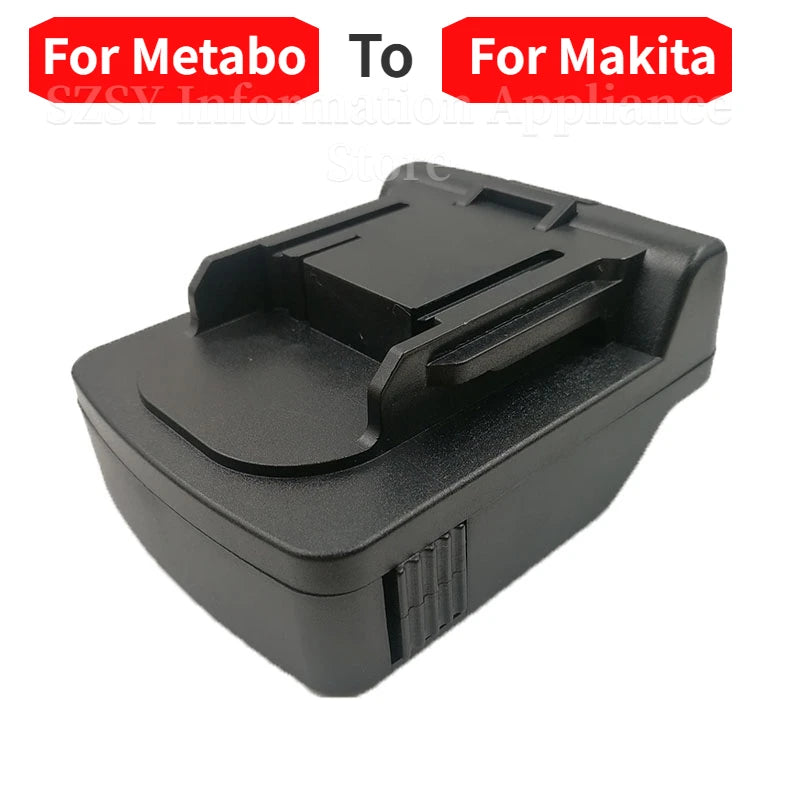 ZWINCKY MBB18MTL Metabo 18V to Makita 18V Battery Adapter Battery Adapter PLUSH